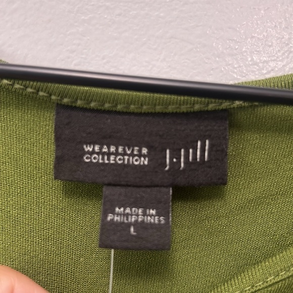 "NWT" J.Jill Wearever Collection Presto Short Sleeve Tunic Top- Women's Large - Picture 4 of 10